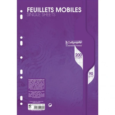 Afbeelding van Clairefontaine 2696C schrijfblok &amp; schrift A4 100 vel