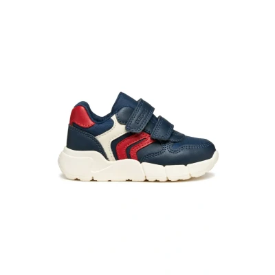 Afbeelding van Geox Babyschoenen voor kinderen, Maat: 22, Navy/red Schoenen