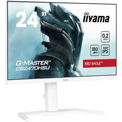 Afbeelding van Iiyama G MASTER Red Eagle GB2470HSU W6 Gaming monitor Energielabel E (A G) 60.5 cm (23.8 inch) 1920 x 1080 Pixel 16:9 0.2 ms HDMI, DisplayPort, Hoofdtelefoon