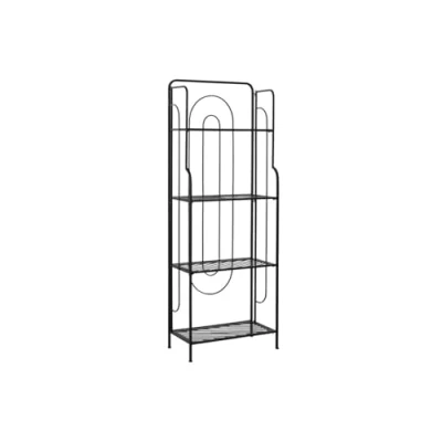 Afbeelding van Planken Home ESPRIT Zwart Metaal 60 x 27 160 cm