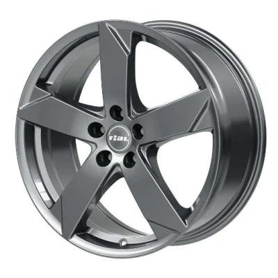 Afbeelding van RIAL 5 gat 19duim 114.3mm lichtmetalen Velg Kodiak grafiet KK80938B82 7