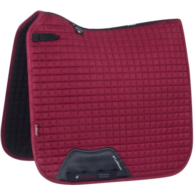 Afbeelding van LeMieux Zadeldekje Luxury Square VZ Mulberry S/M (Pony/Cob)