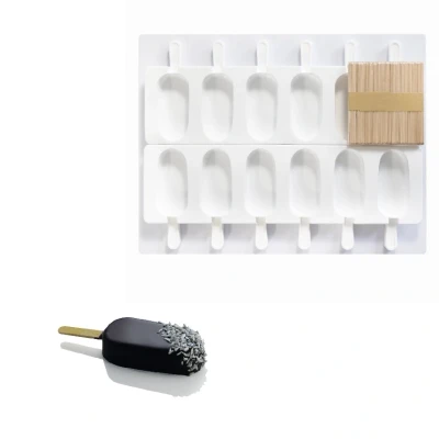 Afbeelding van Martellato Siliconen IJsjesmal Classic (12x) +50stk.