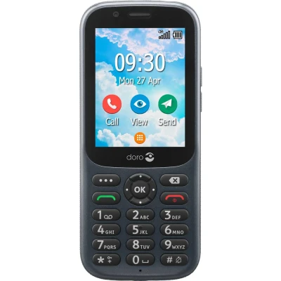 Afbeelding van doro 730X Outdoor telefoon IP54, SOS knop Grafiet