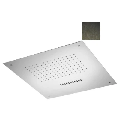 Afbeelding van SB Wave Temptation Regendouche inbouw 2 straals PVD Gun Metal 1208955686