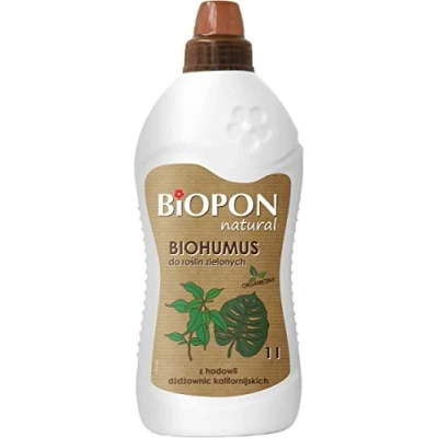 Afbeelding van BIOPON NATURAL Biohumus voor groene planten, 1 l