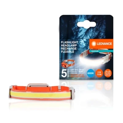 Afbeelding van LEDVANCE 4099854175886 Hoofdlamp werkt op een accu 300 lm
