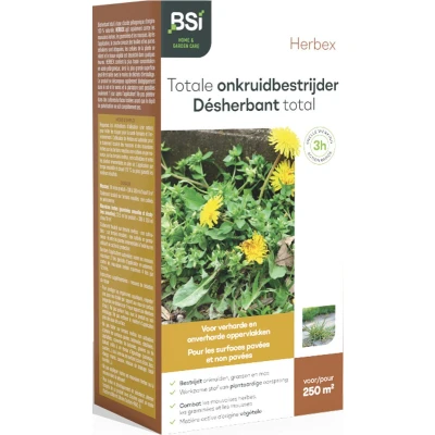 Afbeelding van Herbex Ideale bestrijdingsmiddel tegen onkruid, grassen en mossen Herbicide 450 ml voor 200 m²