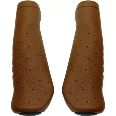 Afbeelding van FALKX Brown Belt handvatten, bruin. Lengte 135/135mm (werkplaatsverpakking)