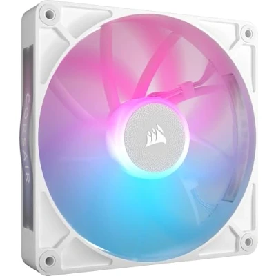 Afbeelding van Corsair iCUE LINK RX140 RGB PC ventilator Wit (b x h d) 140 25 mm Incl. LED verlichting