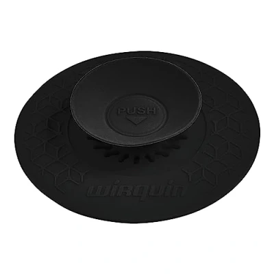 Image de Wirquin UPPY 30722894 Bouchon universel avec filtre pour lavabo, évier et baignoire 110 mm