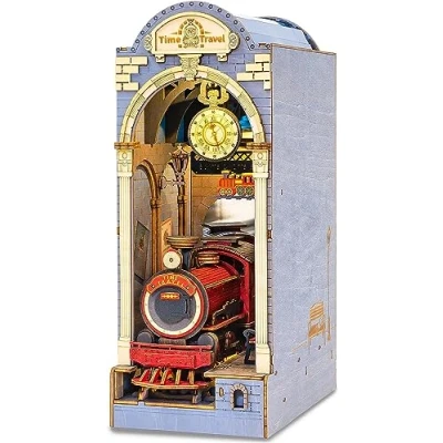 Image de Maquette Rolife Serre livres Book Nook de voyage dans le temps