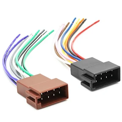Afbeelding van Universele adapter voor autoradio DIN ISO stopcontact luidspreker