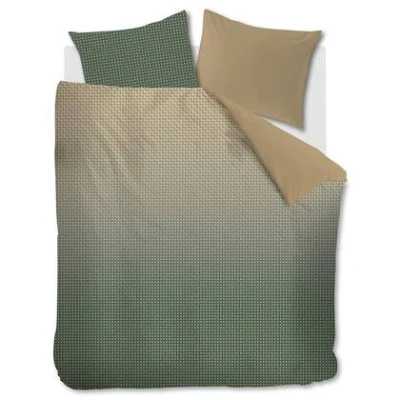 Afbeelding van Beddinghouse Alvaro dekbedovertrek Groen Lits jumeaux (260 x 200/220 cm)