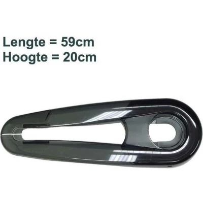 Afbeelding van Voorzetscherm Axa Slicer 24&quot; smoke (winkelverpakking)