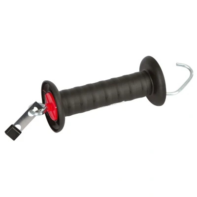 Afbeelding van Poortgreep met Litzclip koordverbinder 6mm RVS