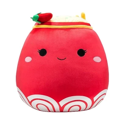 Afbeelding van Squishmallows Originele 40 cm Odion noedels met rood vuur