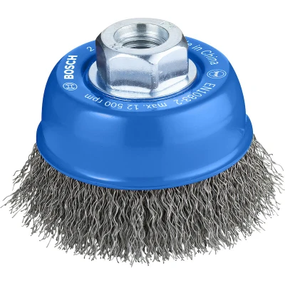 Image de BOSCH 2608622098 brosse à godets ondulée 75x0,3 mm acier