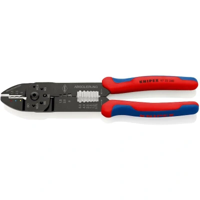 Afbeelding van Knipex 97 22 240 crimptang voor kabelschoenen en stekkers