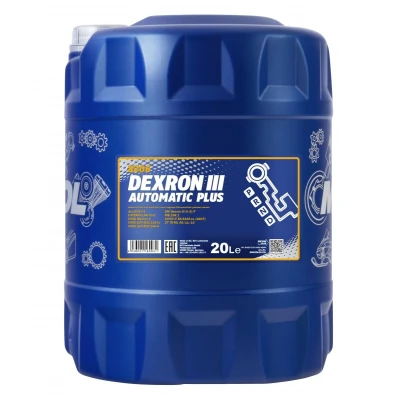 Afbeelding van MANNOL Dexron III Automatic, Plus MN8206 20 ATF Olie Rood