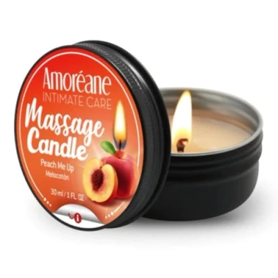 Afbeelding van AmorÃ©ane Peach Me Up Massagekaars Perzikaroma 5 tot 6 uur 30 Ml