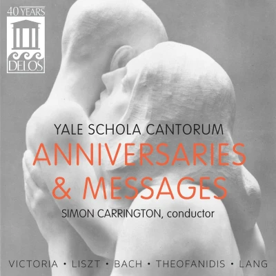 Afbeelding van Yale Schola Cantorum, Vox, Simon Carrington Anniversaries &amp; Messages (CD)