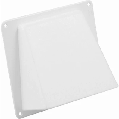 Afbeelding van Nedco gevelklep Ø150mm kunststof wit