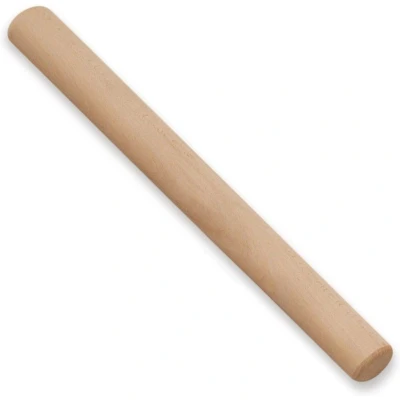 Afbeelding van Déglon Houten Deegroller 50 cm Natuurlijk Beukenhout Professioneel Gereedschap