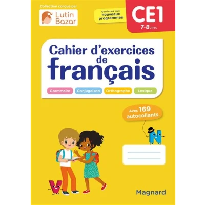 Image de Cahier d&#039;exercices de français CE1