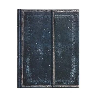 Afbeelding van Old Leather Collection Inkblot (Old Collection) Ultra Lined Journal (Wrap Closure)