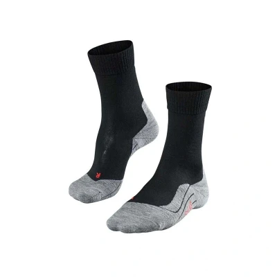 Afbeelding van FALKE TK5 wandelsokken voor heren, merinowol, zwart, grijs, meer kleuren, dun, warm, ademend, sneldrogend, anti blaren, 1 paar