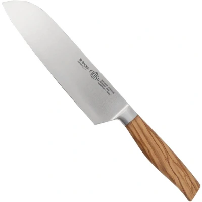 Afbeelding van Eikaso Solingen Santokumes 16 cm Gesmeed met Olijfhouten Handvat Ultieme Snijprecisie