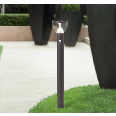 Afbeelding van Brilliant G40412/06 Tulip Staande lamp op zonne energie met bewegingsmelder 3 W Warmwit Zwart