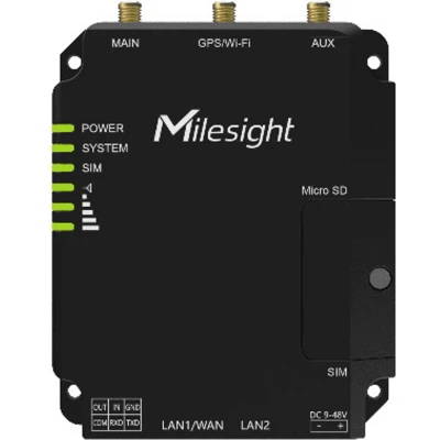 Afbeelding van Milesight UR32 Industrial LTE router POE &amp; WiFi