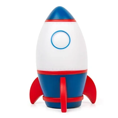 Afbeelding van Legami Nachtlampje voor kinderen, 4 kleuren, batterijen inbegrepen, 20 uur batterijduur, 9,7 x 14 cm, ruimtethema