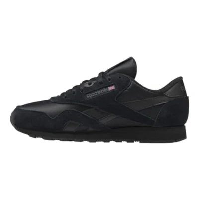 Afbeelding van Reebok Classic CL Sneakers laag, Maat: 44.5, Core black/pure grey Leer en textiel