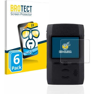 Afbeelding van BROTECT Screenprotector voor Motorola Advisor TPG2200 Folie Beschermfolie transparant (6 Stuks)
