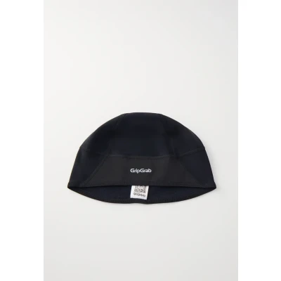 Afbeelding van GripGrab Thermo Windproof Winter Fiets Helmmuts Wielersport Skull Cap met Winddichte Voorzijde Zwart Unisex Maat L