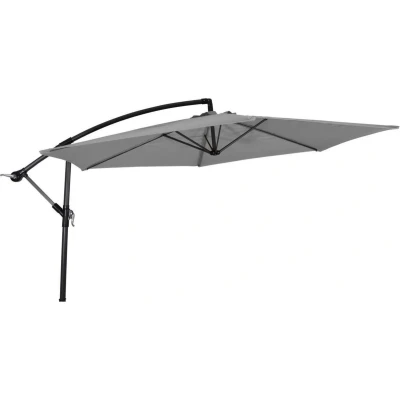 Afbeelding van Gemini zweefparasol grijs 3 m