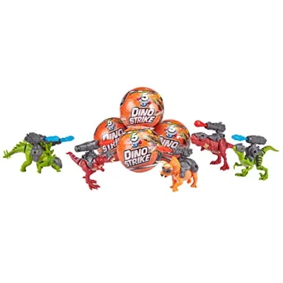 Afbeelding van 5 Surprise 7748 S001 Dino Strike Mystery Battling Collectibles (2 stuks), serie 1, set van 2, voor 3 jaar en ouder