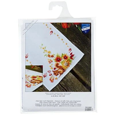 Afbeelding van Vervaco tafelloper Eekhoorn in de herfst 0149901
