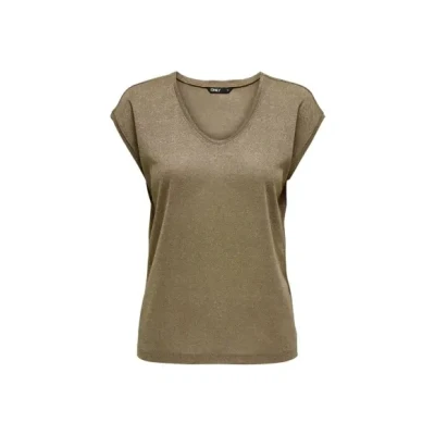 Afbeelding van Only t shirt voor dames goud maat m