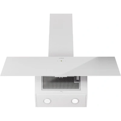Afbeelding van Klarstein Literaurel 90 Afzuigkap cm breed Afvoer: 247 M3/H Touch bediening Wit