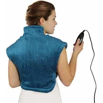 Image de Coussin chauffant nuque, dos et épaules