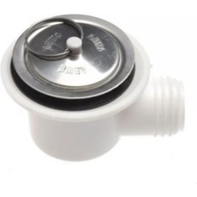 Afbeelding van Dometic Smev Haakse Afvoerplug 25 Mm Wit Tankdoorvoeren &amp; Afvoerpluggen