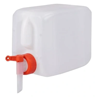 Afbeelding van Jerrycan met kraan 2,5L voor water en gevaarlijke vloeistoffen naturel