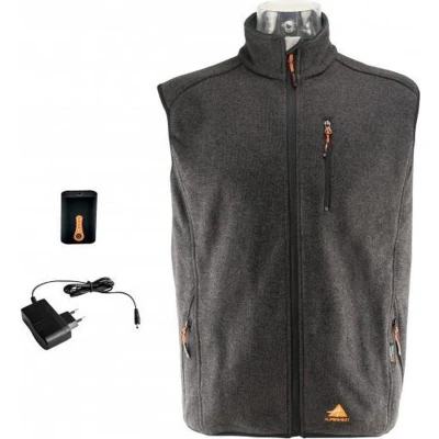 Afbeelding van FIRE PERFORMANCE Verwarmd Vest / Verwarmde Bodywarmer met accu (AJ34) Maat XXL, Zwart/Gijs