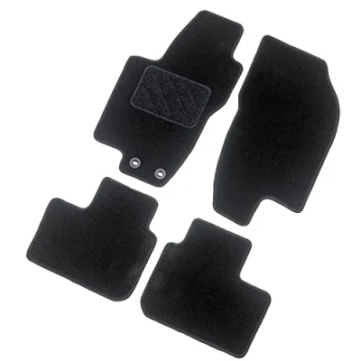 Afbeelding van AutoStyle TM FO578 Vloermatset Textiel voor en achter zwart