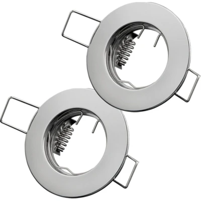 Afbeelding van V TAC Inbouwspot armatuur GU10 2 Pack