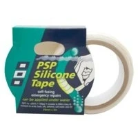 Afbeelding van Siliconen tape zwart 25mm 3m